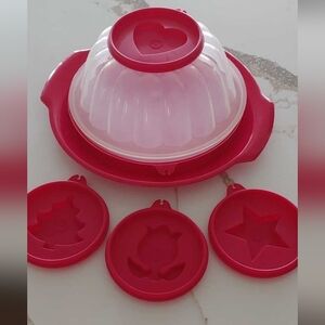 BN - Tupperware Jel Mold 7 piece Set